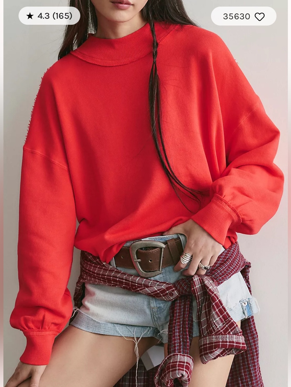 We the free Palm Springs pullover